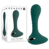 Gender X Goes Anywhere 12.4 cm Usb Rechargeable Vibrator Green Vibrators